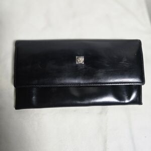 Versace Black Leather Clutch